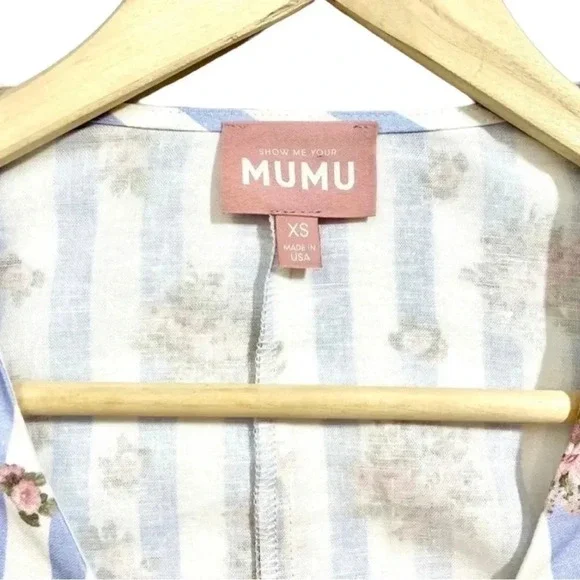 Show Me Your Mumu Ella Linen Floral Top - Picture 4 of 6